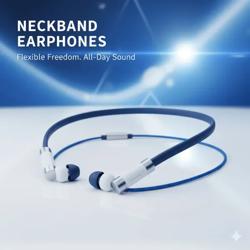 مقایسه قیمت و خرید انواع هندزفری گردنی بلوتوثی (نک‌بند) مناسب ورزش، مکالمه و استفاده‌ی روزانه. باتری قوی و ثبات بالا در حرکت.