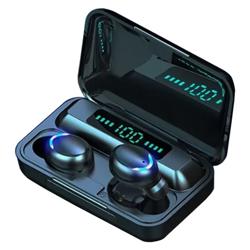 هدفون بی سیم مدل F9 با کیس پاوربانک و نمایشگر دیجیتال