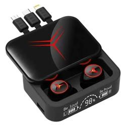 هندزفری بلوتوثی گیمینگ مدل M88 Plus | مجهز به پاوربانک و ۳ کابل شارژ سرخود